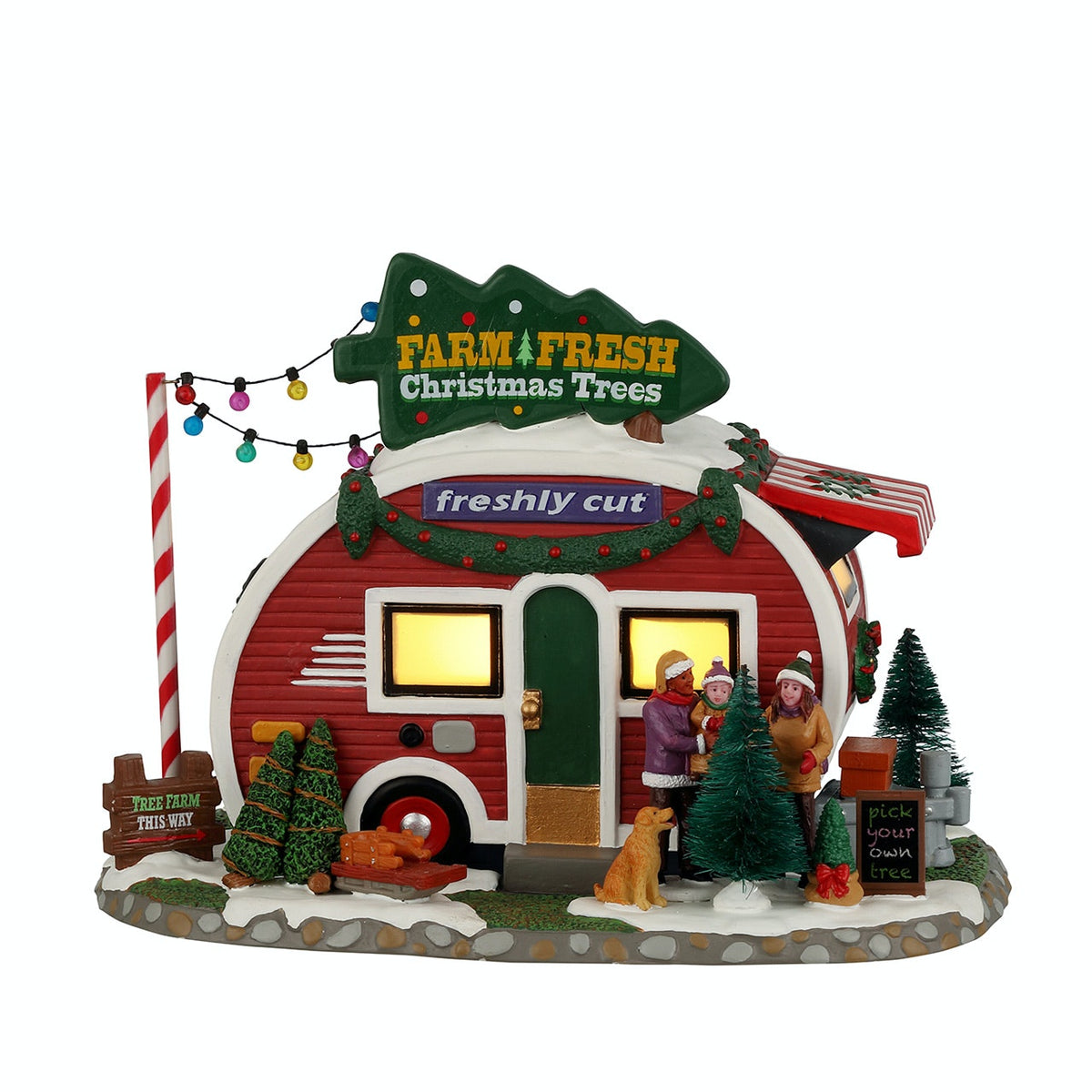 Lemax Farm Fresh Christmas Trees