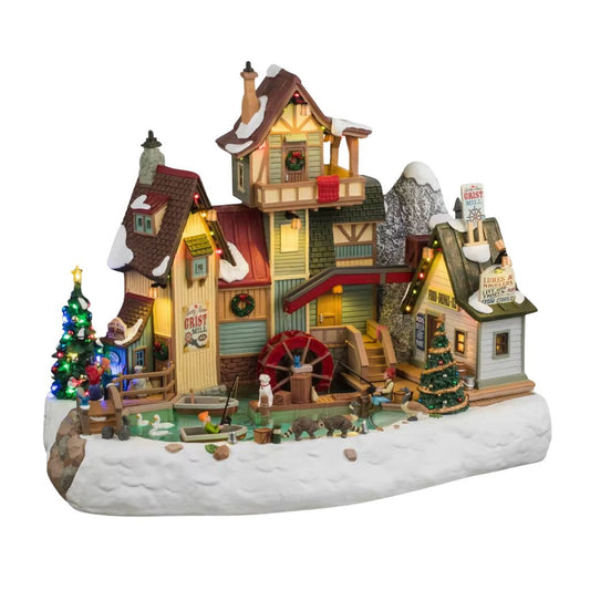  Lemax - The Rocky River Grist Mill