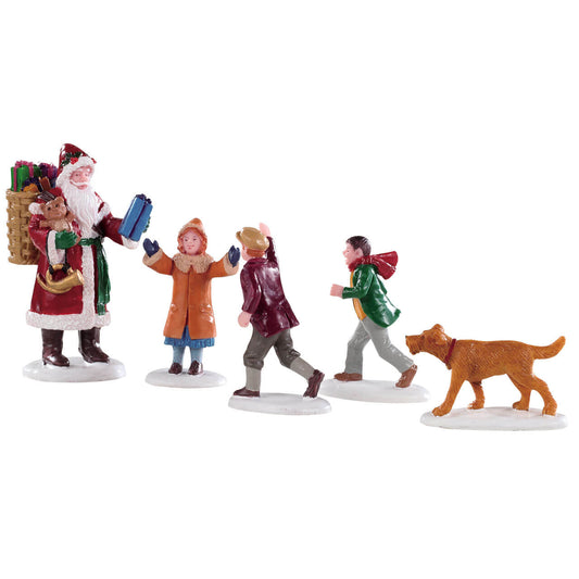 Lemax Papa Christmas! - 5 Piece Set