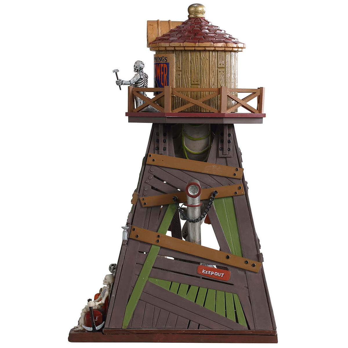Lemax Spooky Springs Water Tower