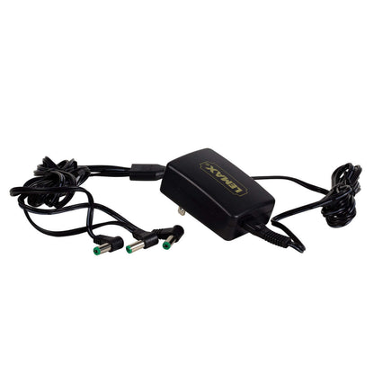 Lemax 4.5V 3-Output Adapter Black Power Plug