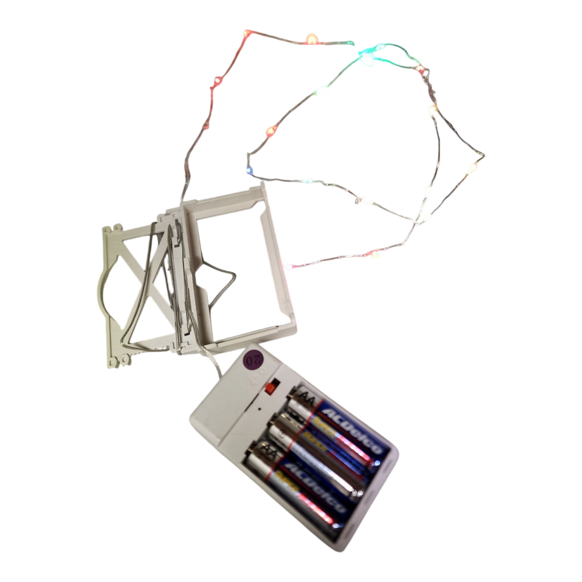 Lemax Super Bright Multi Color Flashing Light String For Villages