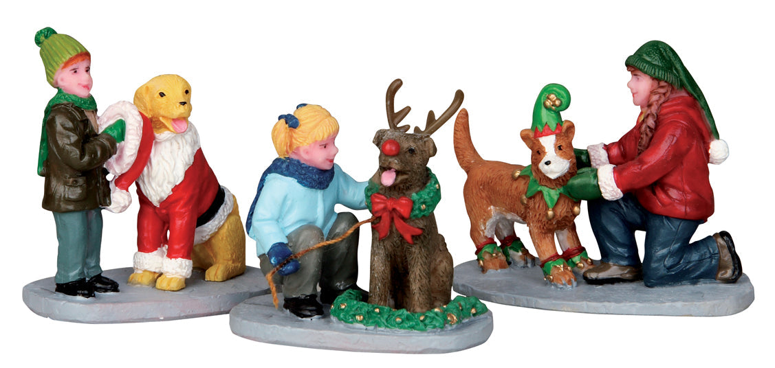 Lemax Doggie Dress Up - Set Of 3